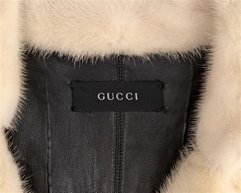 gucci mink coat white materials|Gucci mink fur coat.